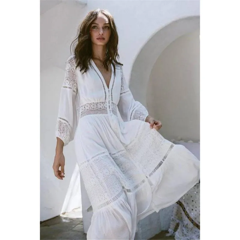 Bohemian Dress - Beachy Chic Sundress